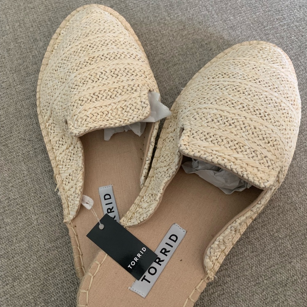 Torrid Espadrille Mules size 12w